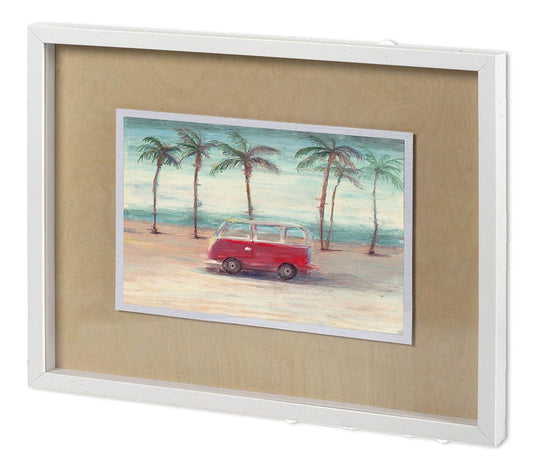Mercana - Summer Day II by Mercana Studio a Hand Embellished Textured Framed Art Print Matted under Glass - 11582 view 1