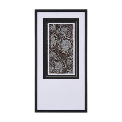 Mercana - Sunflower Fest I by Mercana Studio a Hand Embellished Textured Framed Art Print Matted under Glass - 15153 view 1