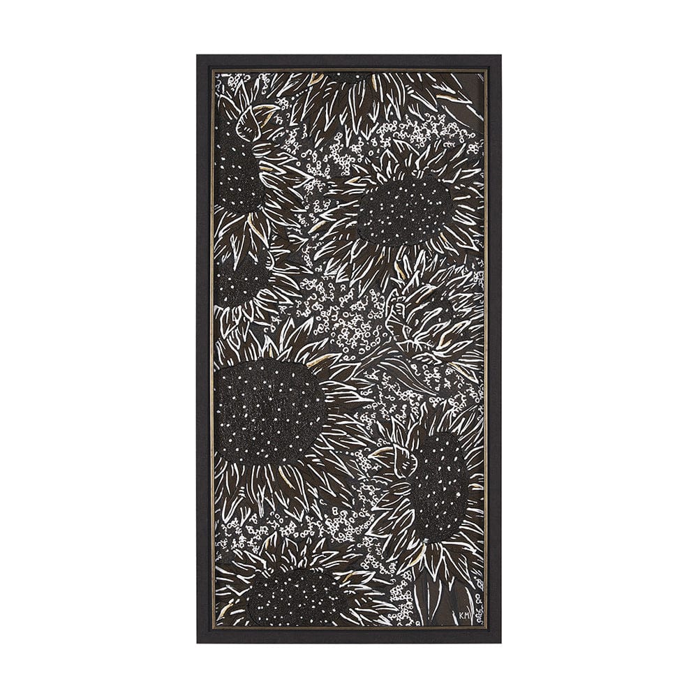 Mercana - Sunflower Fest III by Mercana Studio a Hand Embellished Textured Framed Art Print - 15184 view 1