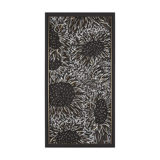 Mercana - Sunflower Fest III by Mercana Studio a Hand Embellished Textured Framed Art Print - 15184 view 1