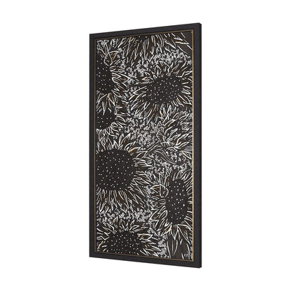 Mercana - Sunflower Fest III by Mercana Studio a Hand Embellished Textured Framed Art Print - 15184 view 2