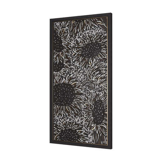 Mercana - Sunflower Fest III by Mercana Studio a Hand Embellished Textured Framed Art Print - 15184 view 2