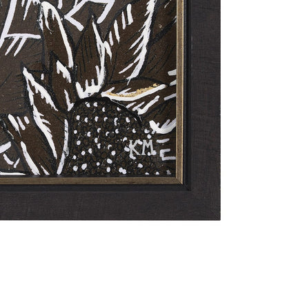 Mercana - Sunflower Fest III by Mercana Studio a Hand Embellished Textured Framed Art Print - 15184 view 3