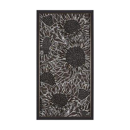 Mercana - Sunflower Fest VI by Mercana Studio a Hand Embellished Textured Framed Art Print - 15185 view 1