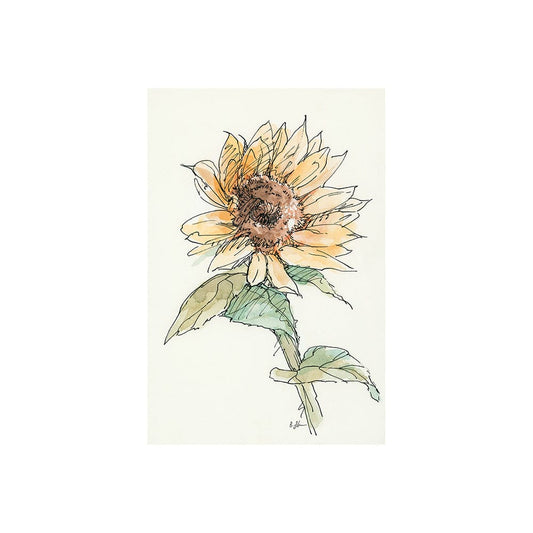 Mercana - Sunflower I by Mercana Studio a Hand Embellished Textured Canvas - 101886-S view 1