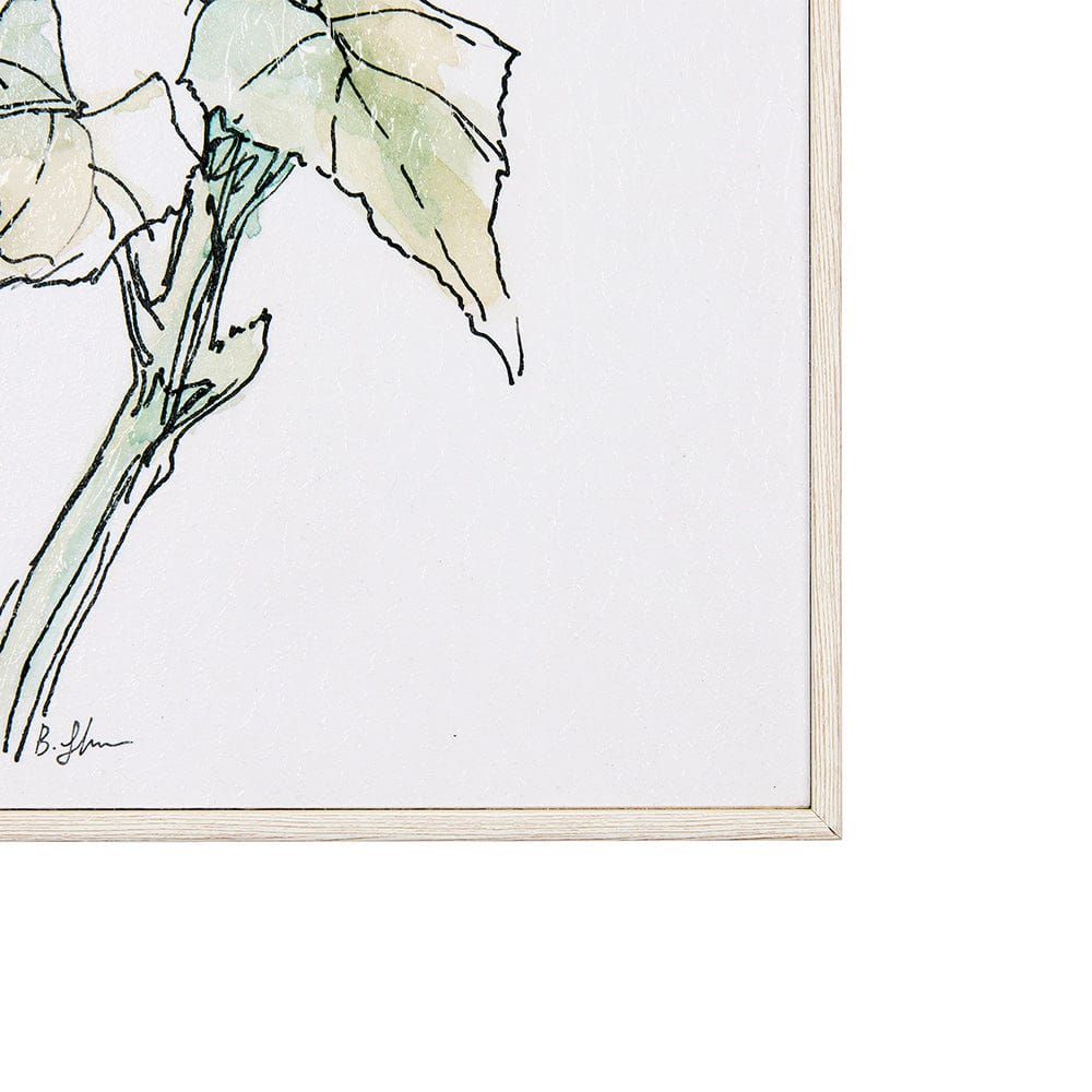Mercana - Sunflower I by Mercana Studio a Hand Embellished Textured Framed Art Print - 13655 view 3