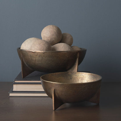 Mercana - Sunita Gray Paper Mache Orbs (Set of 3) - 70220 view 9