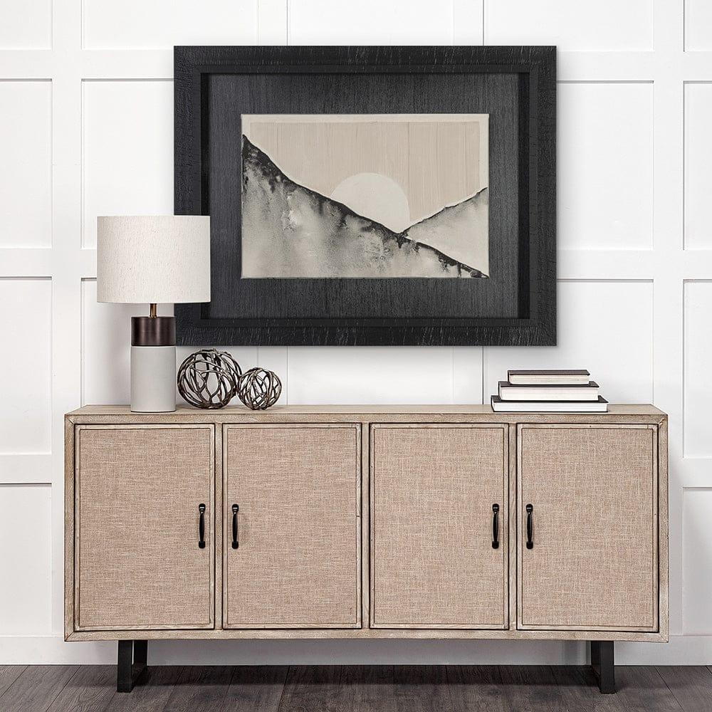 Mercana - Sunrise L by Studio M a handmade Original Framed Artwork under Glass - 13486 view 9
