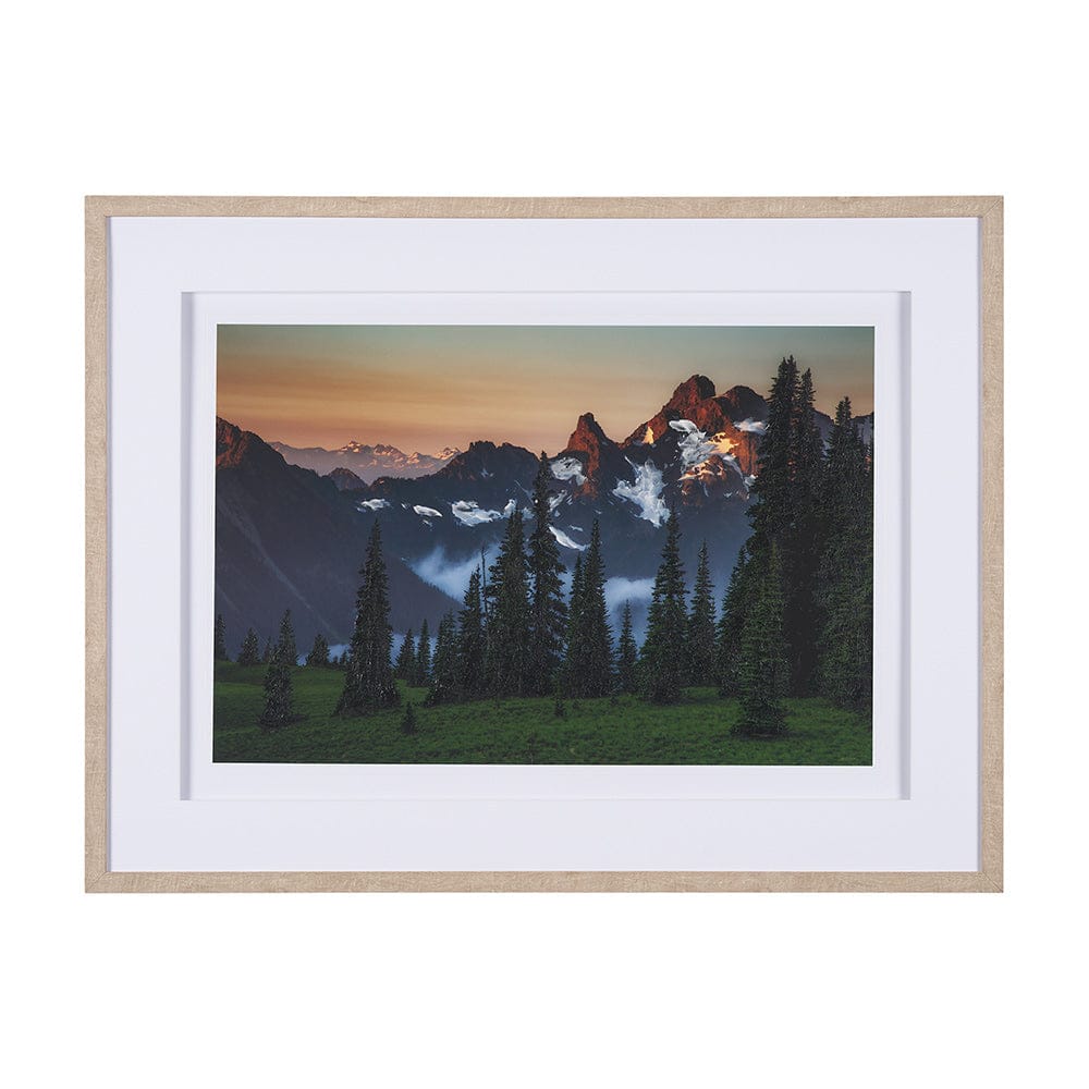 Mercana - Sunrise Morning by Gary Blatter a Hand Embellished Textured Framed Art Print Matted under Glass - 15384 view 1
