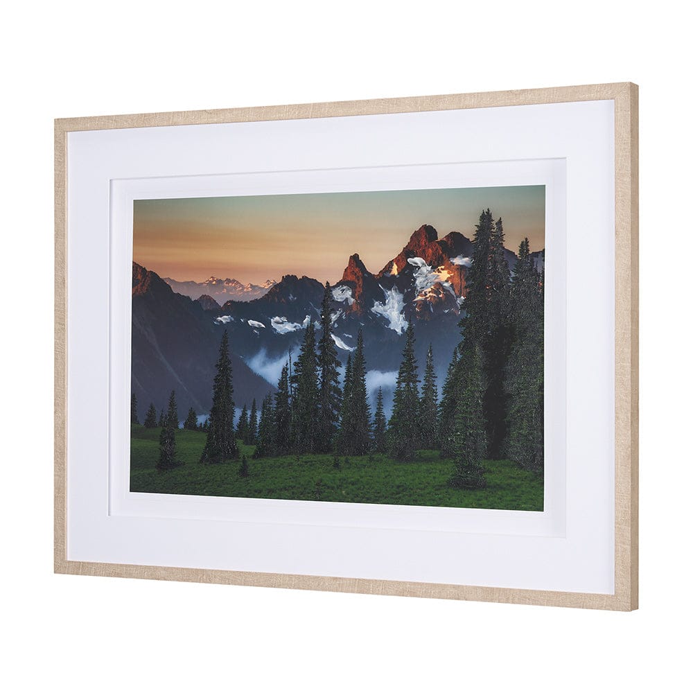 Mercana - Sunrise Morning by Gary Blatter a Hand Embellished Textured Framed Art Print Matted under Glass - 15384 view 2