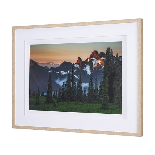 Mercana - Sunrise Morning by Gary Blatter a Hand Embellished Textured Framed Art Print Matted under Glass - 15384 view 2