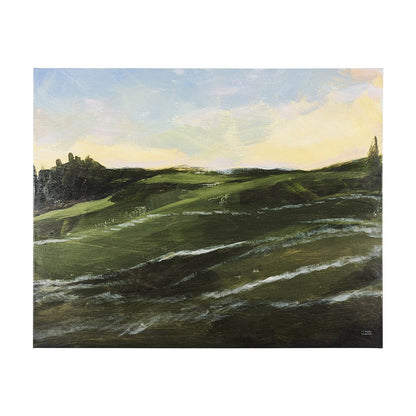 Mercana - Sunrise Valley I by Mercana Studio a Hand Embellished Textured Canvas - 102477-S view 1