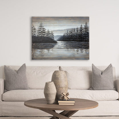 Mercana - Sunset Narrows 48x36 Original Hand Painted on Wood Oil Painting - 67723 view 3
