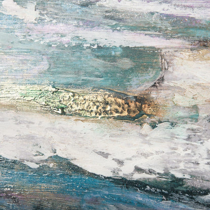 Mercana - Sunshine Glare on The Waves I by Mercana Studio a Hand Embellished Textured Framed Canvas - 102576-FL view 6