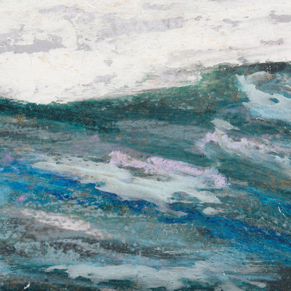 Mercana - Sunshine Glare on The Waves II by Mercana Studio a Hand Embellished Textured Framed Canvas - 102577-FL view 6