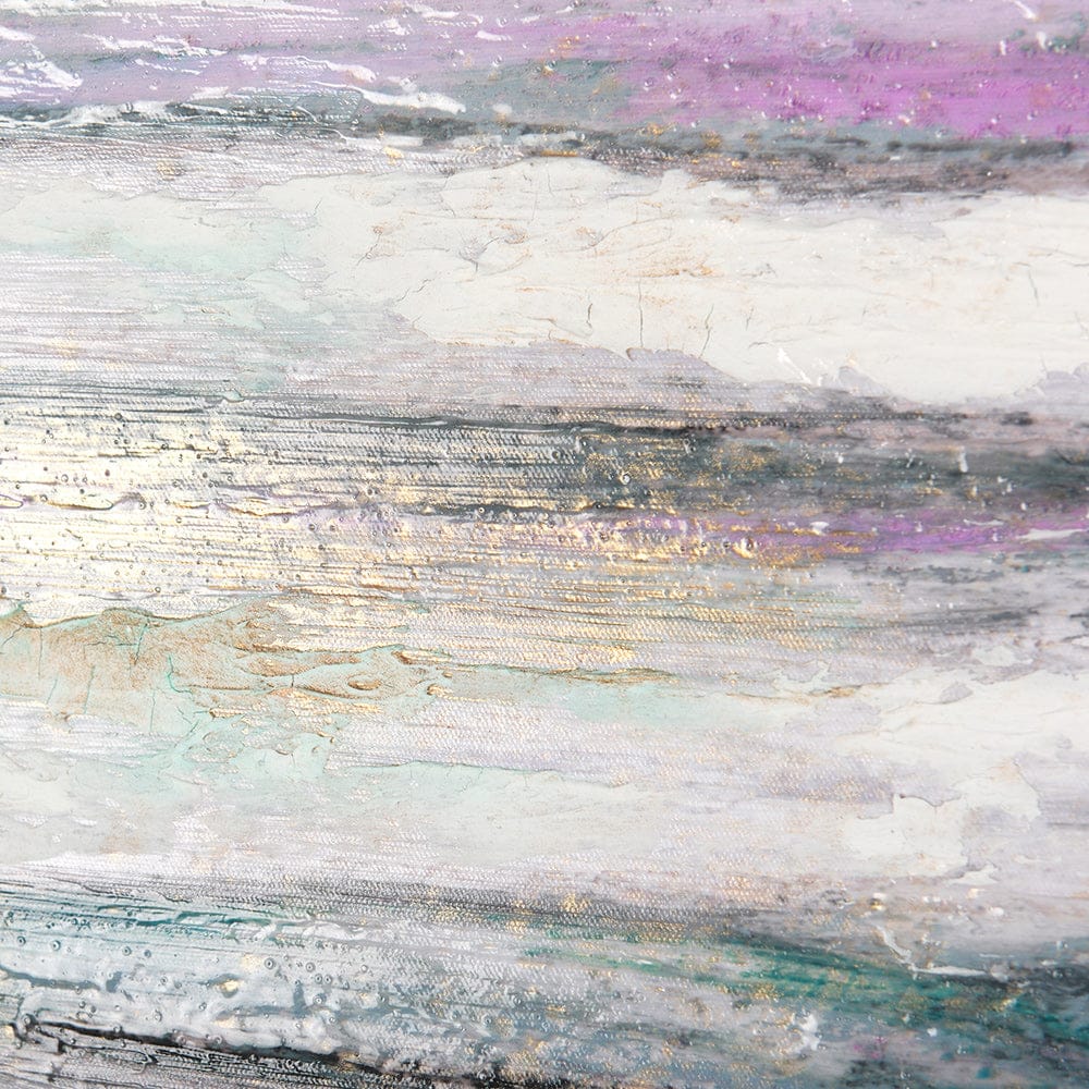 Mercana - Sunshine Glare on The Waves II by Mercana Studio a Hand Embellished Textured Framed Canvas - 102577-FL view 7