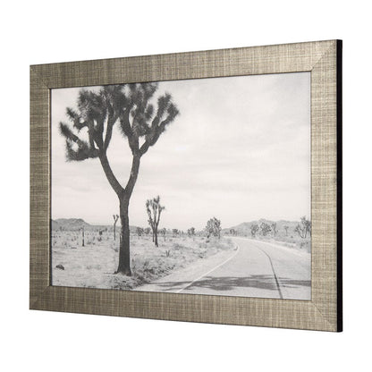 Mercana - Surf Fence by Mercana Studio a Hand Embellished Textured Framed Art Print - 14357 view 3
