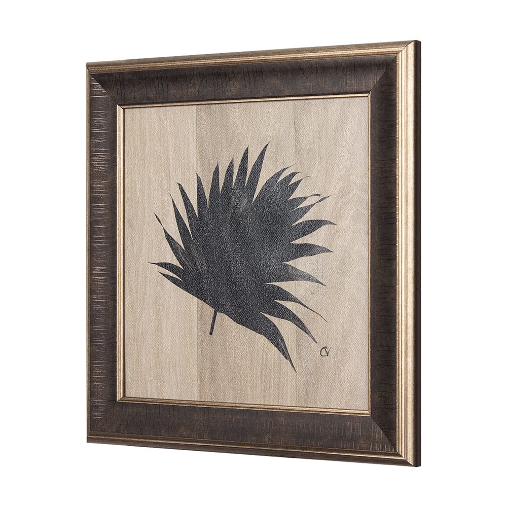 Mercana - Surf Fence by Mercana Studio a Hand Embellished Textured Framed Art Print - 14357 view 4
