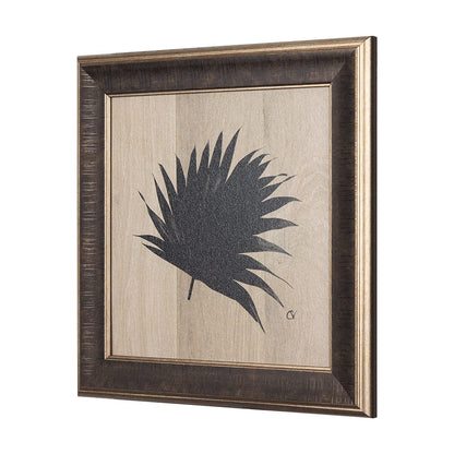 Mercana - Surf Fence by Mercana Studio a Hand Embellished Textured Framed Art Print - 14357 view 4