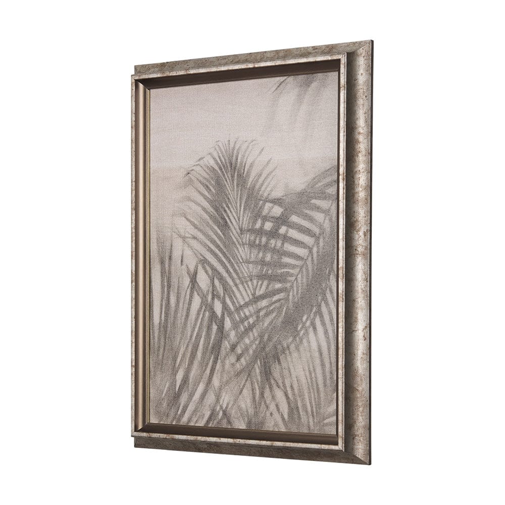 Mercana - Surf Fence by Mercana Studio a Hand Embellished Textured Framed Art Print - 14357 view 5