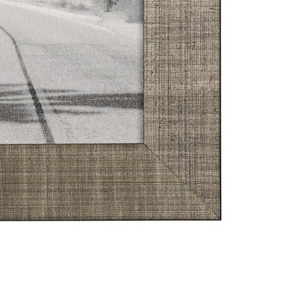 Mercana - Surf Fence by Mercana Studio a Hand Embellished Textured Framed Art Print - 14357 view 7