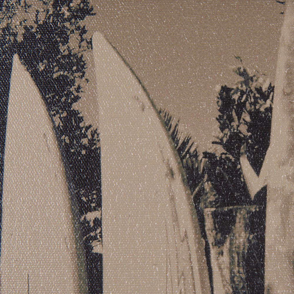 Mercana - Surf Fence by Mercana Studio a Hand Embellished Textured Framed Art Print - 14357 view 10