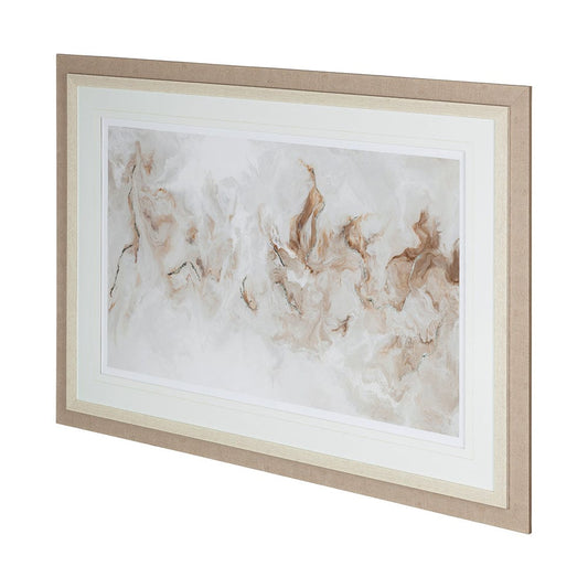 Mercana - Surface by Corrie LaVelle a Hand Embellished Textured Framed Art Print Matted under Glass - 12185 view 1