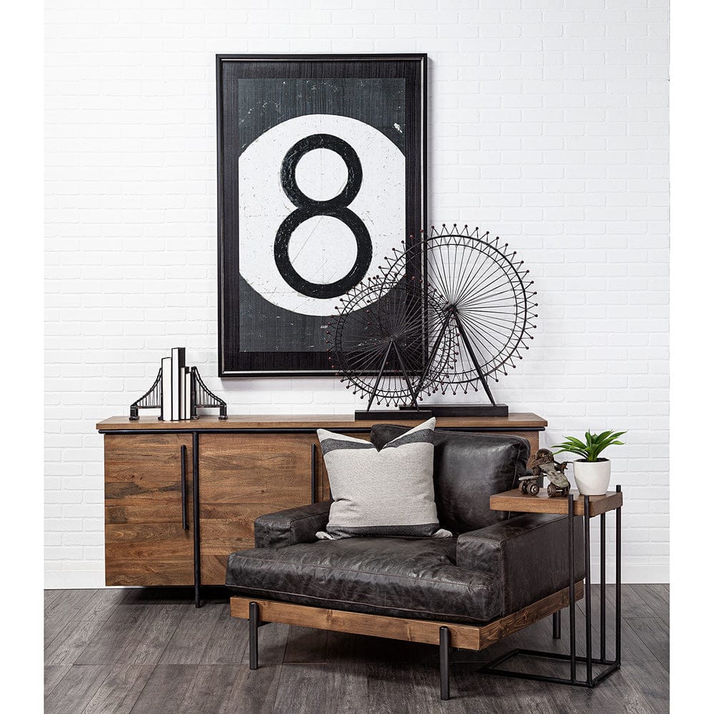 Mercana - Suspension 19L x 4W Brown Wrought Iron Suspension Bridge Bookends (Set of 2) - 57157 view 10