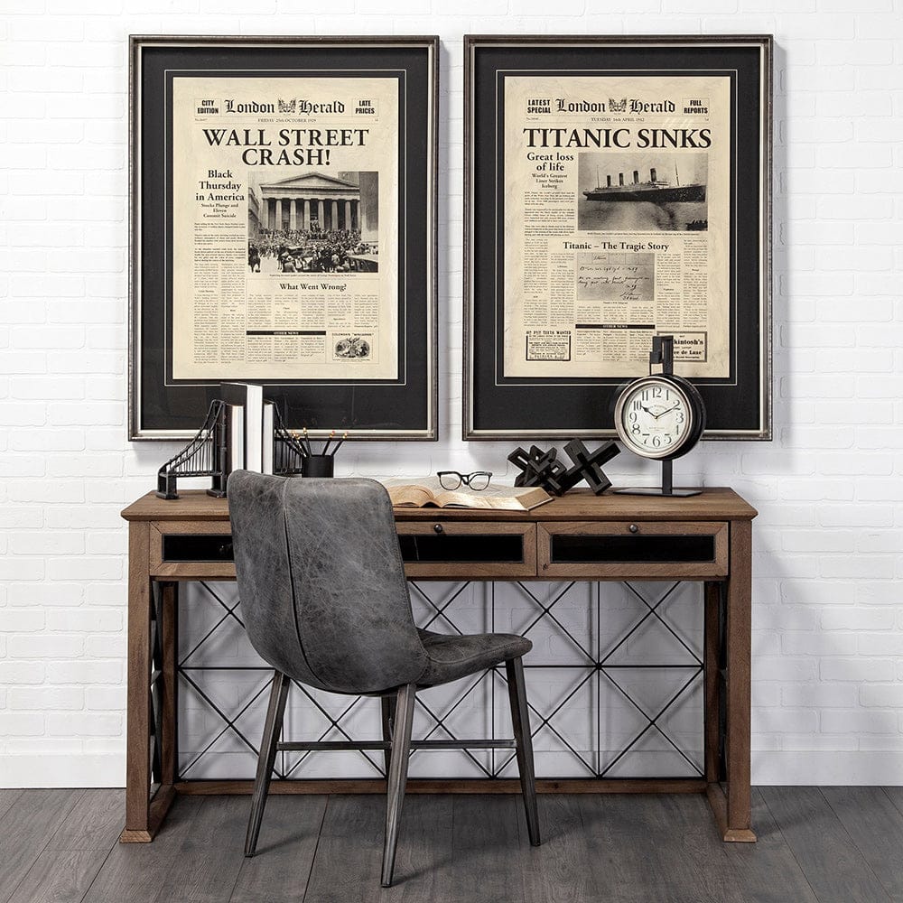 Mercana - Suspension 19L x 4W Brown Wrought Iron Suspension Bridge Bookends (Set of 2) - 57157 view 11