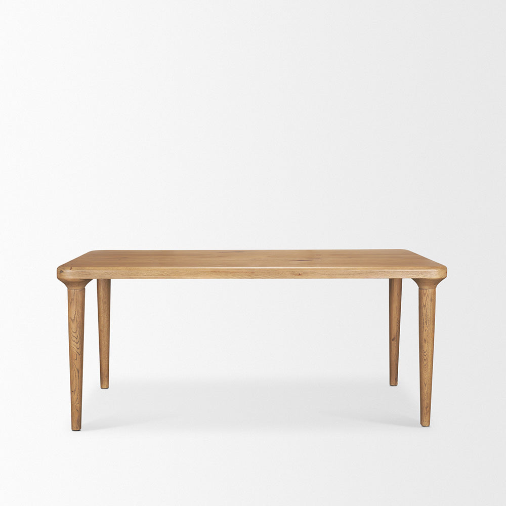 Mercana - Suvan 72L Light Brown Rectangular Oak Wood Dining Table - 70870-AB view 2