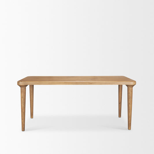 Mercana - Suvan 72L Light Brown Rectangular Oak Wood Dining Table - 70870-AB view 2