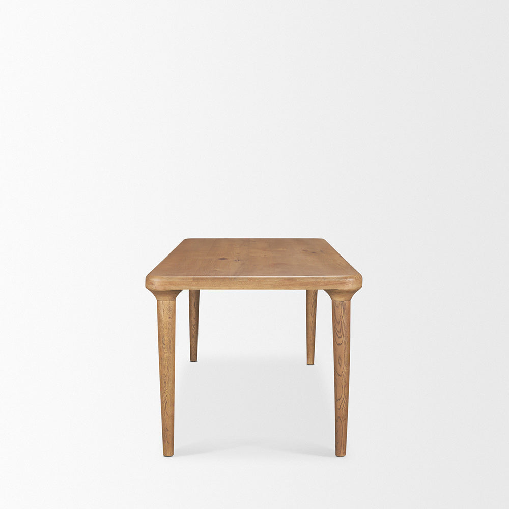 Mercana - Suvan 72L Light Brown Rectangular Oak Wood Dining Table - 70870-AB view 3