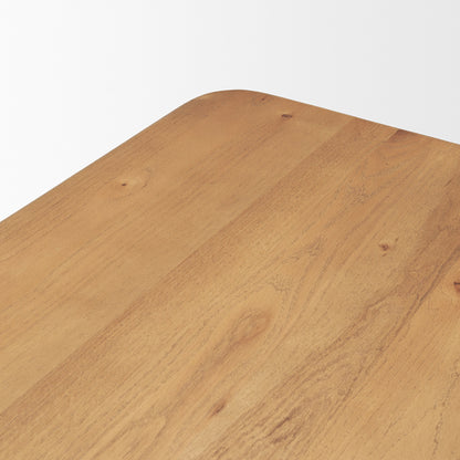 Mercana - Suvan 72L Light Brown Rectangular Oak Wood Dining Table - 70870-AB view 5
