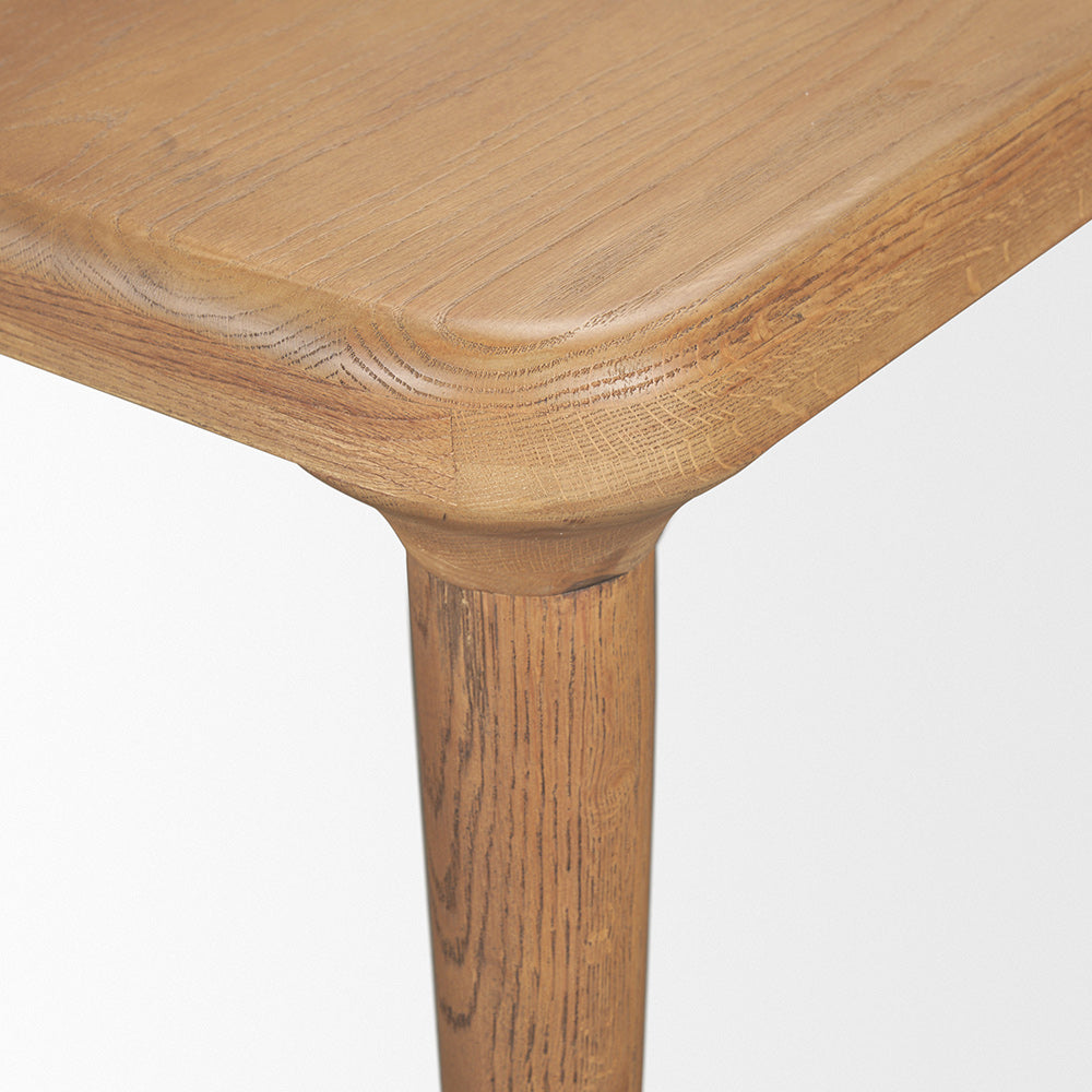 Mercana - Suvan 72L Light Brown Rectangular Oak Wood Dining Table - 70870-AB view 6