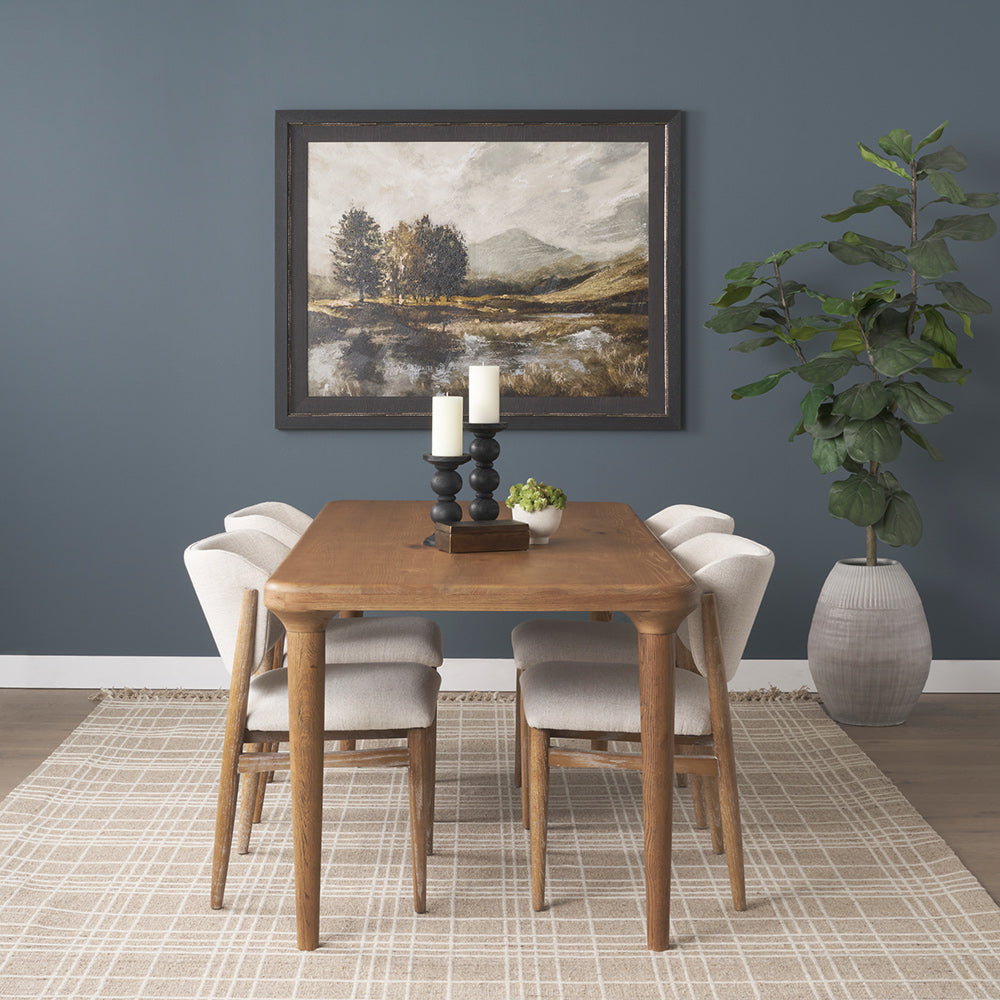Mercana - Suvan 72L Light Brown Rectangular Oak Wood Dining Table - 70870-AB view 9