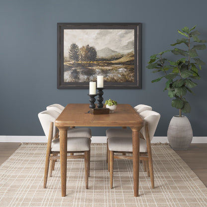 Mercana - Suvan 72L Light Brown Rectangular Oak Wood Dining Table - 70870-AB view 9