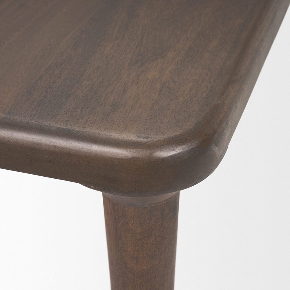 Mercana - Suvan 84L Medium Dark Brown Rectangular Wood Dining Table - 70871-AB view 6