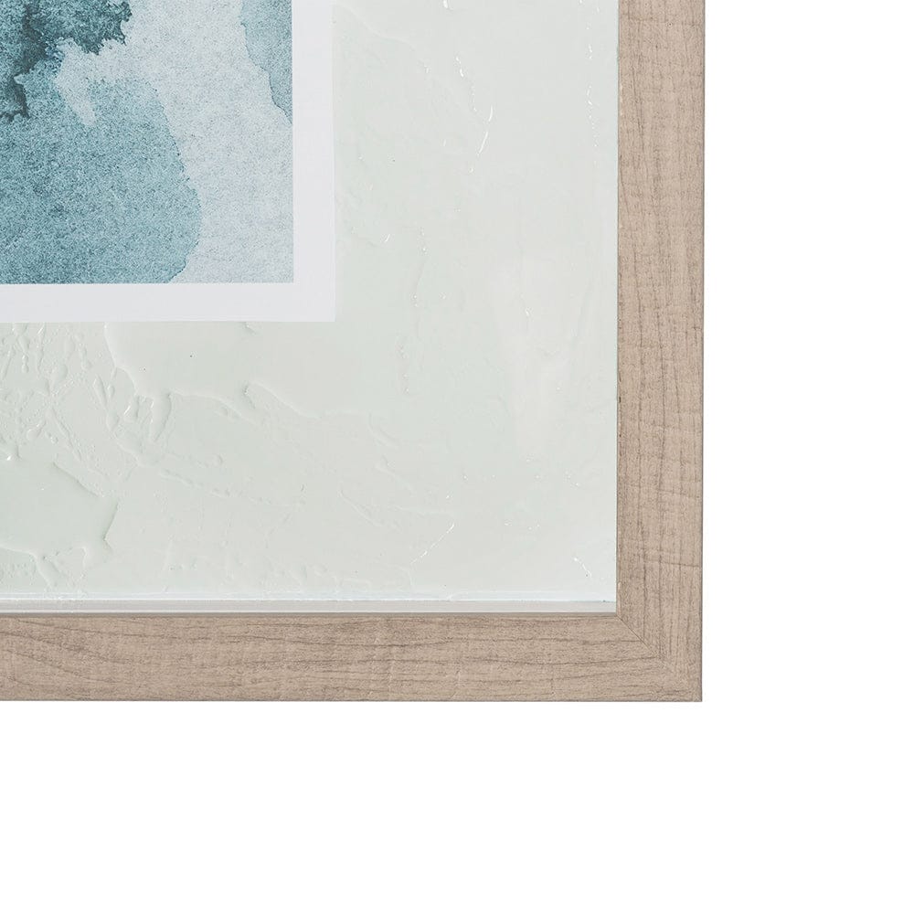 Mercana - Swim II by Mercana Studio a Hand Embellished Textured Framed Art Print Matted under Glass - 11496 view 3