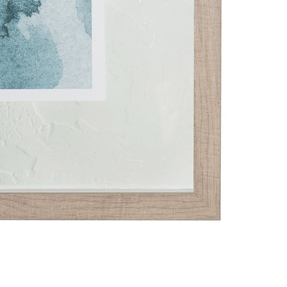 Mercana - Swim II by Mercana Studio a Hand Embellished Textured Framed Art Print Matted under Glass - 11496 view 3