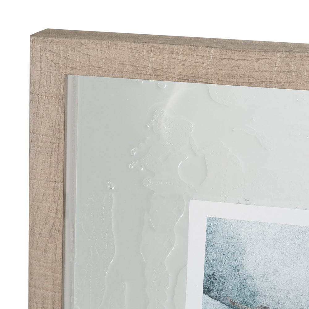 Mercana - Swim II by Mercana Studio a Hand Embellished Textured Framed Art Print Matted under Glass - 11496 view 4