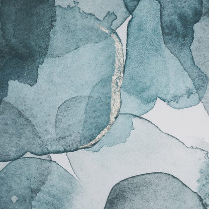 Mercana - Swim II by Mercana Studio a Hand Embellished Textured Framed Art Print Matted under Glass - 11496 view 6