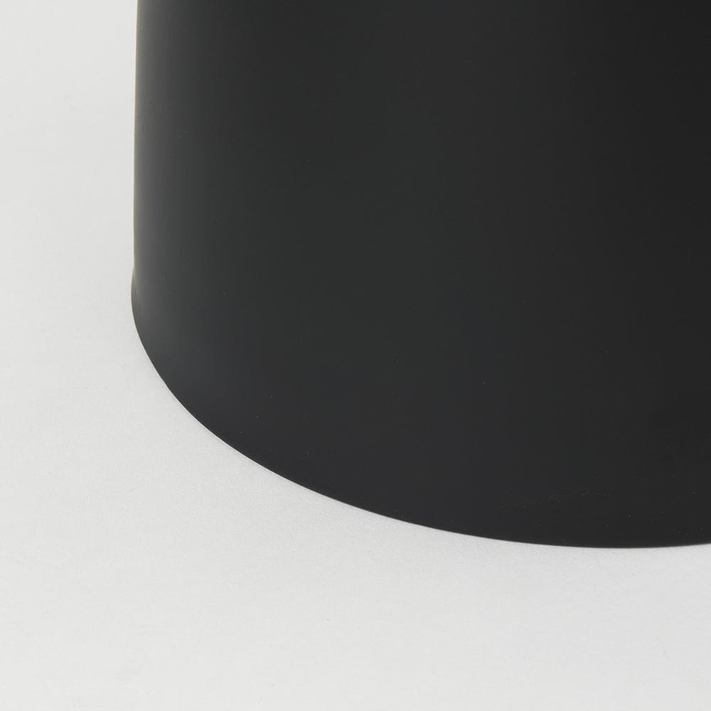 Mercana - Talulla 16.5L x 16.5W x 19.7H Matte Black Metal Accent Table - 70098 view 5