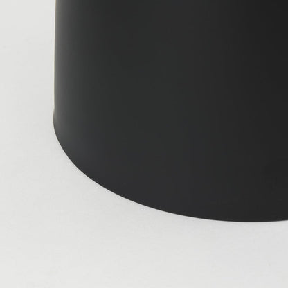 Mercana - Talulla 16.5L x 16.5W x 19.7H Matte Black Metal Accent Table - 70098 view 5