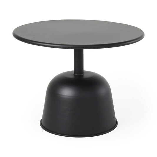 Mercana - Talulla 19.7L x 19.7W x 14.8H Metal Matte Black Accent Table - 70097_CLOSEOUT view 1