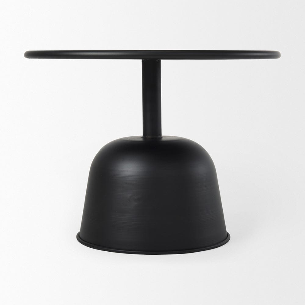 Mercana - Talulla 19.7L x 19.7W x 14.8H Metal Matte Black Accent Table - 70097_CLOSEOUT view 2