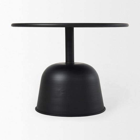 Mercana - Talulla 19.7L x 19.7W x 14.8H Metal Matte Black Accent Table - 70097_CLOSEOUT view 2