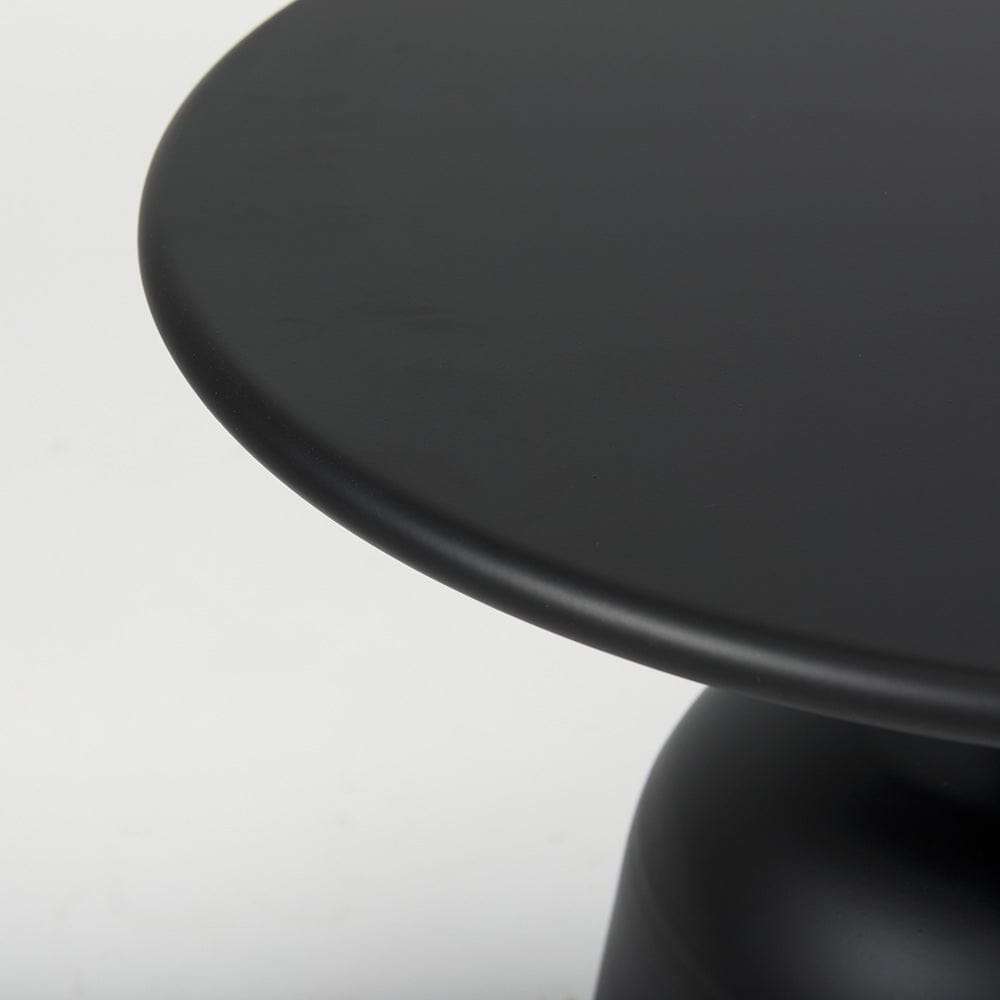 Mercana - Talulla 19.7L x 19.7W x 14.8H Metal Matte Black Accent Table - 70097_CLOSEOUT view 3