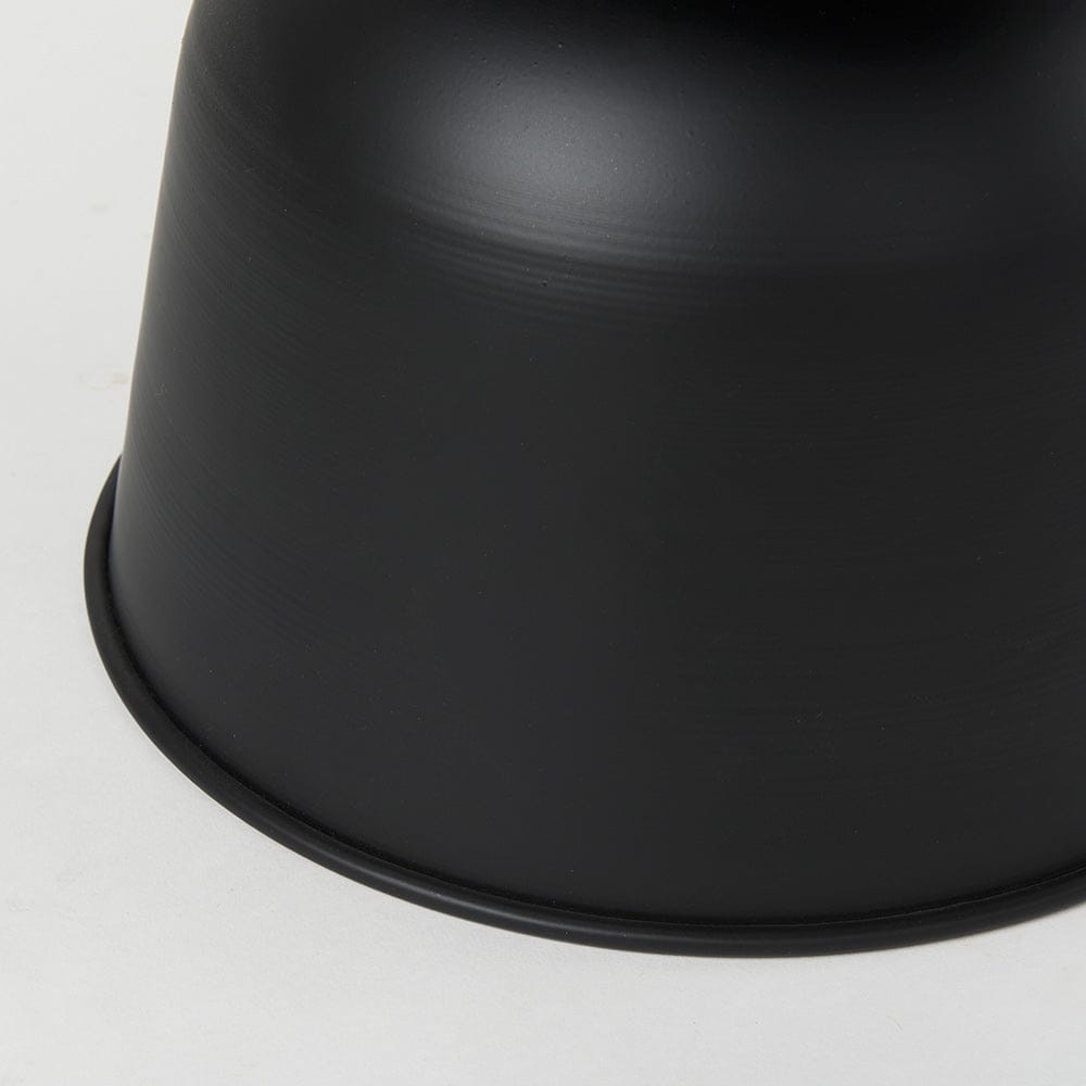 Mercana - Talulla 19.7L x 19.7W x 14.8H Metal Matte Black Accent Table - 70097_CLOSEOUT view 5