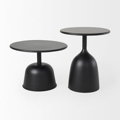 Mercana - Talulla 19.7L x 19.7W x 14.8H Metal Matte Black Accent Table - 70097_CLOSEOUT view 7
