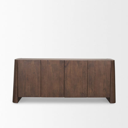Mercana - Tammar Brown Wood 4-Door Sideboard - 70844 view 2